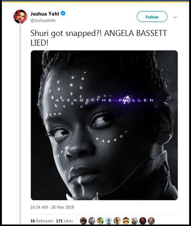 Dân tình dậy sóng khi poster Endgame xác nhận công chúa Wakanda Shuri sẽ chết - Ảnh 3.