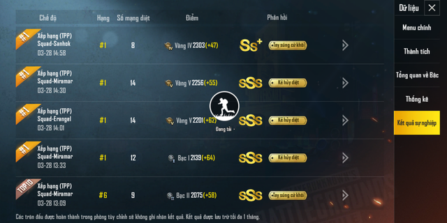 Streamer PUBG Mobile 3 lần bị ban 10 năm ăn luôn 10 Top 1 ở mức rank Đồng, Bạc - Ảnh 4.