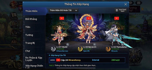 Game thủ Việt phá đảo Final Blade, đứng Top hầu hết các Bảng xếp hạng - Ảnh 2. Game thủ Việt phá đảo Final Blade, đứng Top hầu hết các Bảng xếp hạng - Ảnh 2.