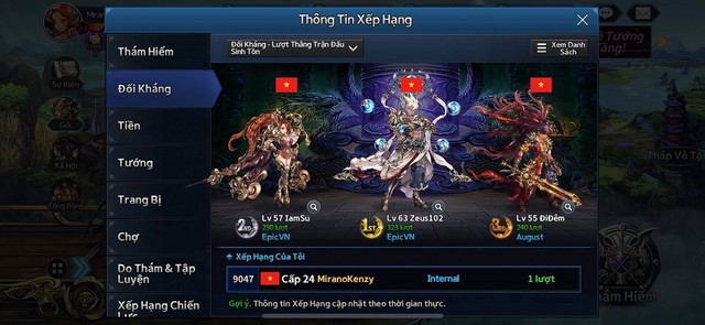 Game thủ Việt phá đảo Final Blade, đứng Top hầu hết các Bảng xếp hạng - Ảnh 4. Game thủ Việt phá đảo Final Blade, đứng Top hầu hết các Bảng xếp hạng - Ảnh 4.