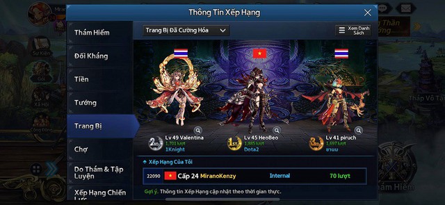 Game thủ Việt phá đảo Final Blade, đứng Top hầu hết các Bảng xếp hạng - Ảnh 5. Game thủ Việt phá đảo Final Blade, đứng Top hầu hết các Bảng xếp hạng - Ảnh 5.