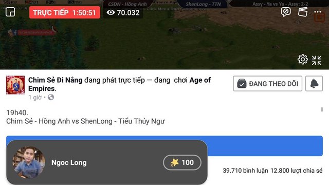 Đả bại ShenLong, Chim Sẻ Đi Nắng tiếp tục phá vỡ kỷ lục livestream Facebook Gaming với hơn 70.000 người xem cùng lúc - Ảnh 2.