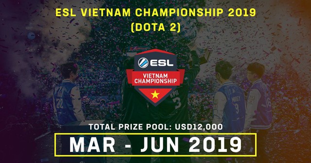 DOTA 2: Vòng Group Stage của ESL Vietnam Championship 2019 sẽ chính thức khởi tranh vào cuối tuần này - Ảnh 1. DOTA 2: Vòng Group Stage của ESL Vietnam Championship 2019 sẽ chính thức khởi tranh vào cuối tuần này - Ảnh 1.