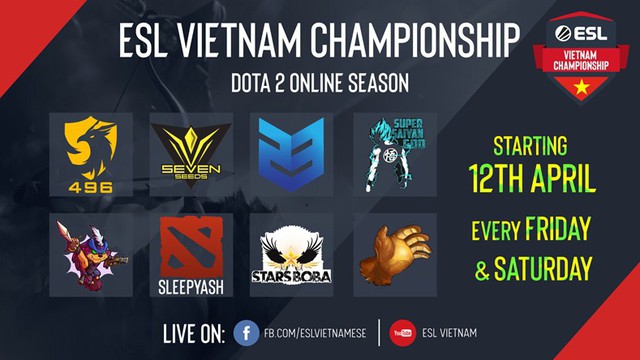 DOTA 2: Vòng Group Stage của ESL Vietnam Championship 2019 sẽ chính thức khởi tranh vào cuối tuần này - Ảnh 2. DOTA 2: Vòng Group Stage của ESL Vietnam Championship 2019 sẽ chính thức khởi tranh vào cuối tuần này - Ảnh 2.
