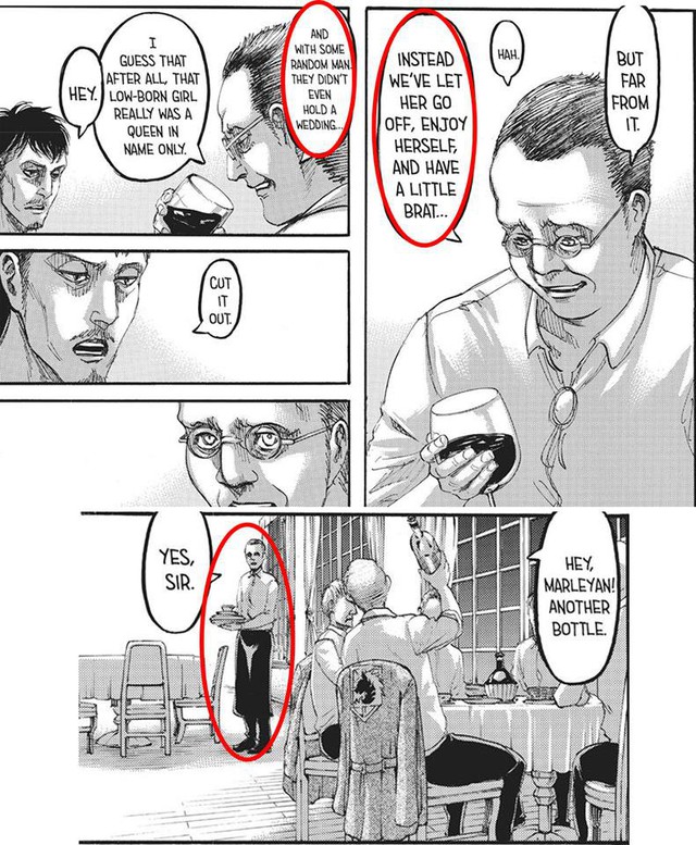 Attack on Titan chap 116: Zeke và Yelena vốn không hề hay biết việc nữ hoàng Historia đang mang thai? - Ảnh 2.