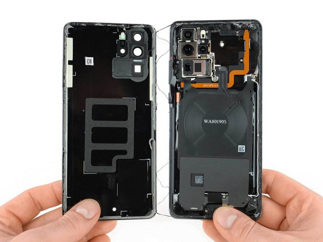 iFixit mổ bụng Huawei P30 Pro, bị đánh giá là khó sửa chữa - Ảnh 3. iFixit mổ bụng Huawei P30 Pro, bị đánh giá là khó sửa chữa - Ảnh 3.