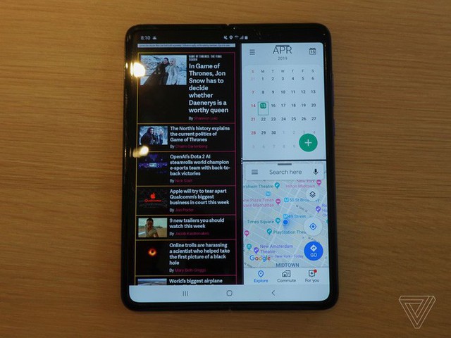 Trên tay Samsung Galaxy Fold: cầm nắm sướng tay, tiếng mở ra đóng vào nghe sướng tai và phần mềm thì tốt đáng ngạc nhiên - Ảnh 6.