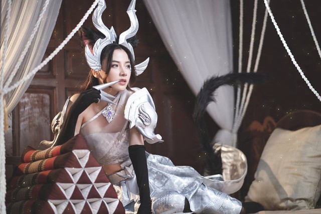 Liên Quân Mobile: Ngắm nhìn vẻ đẹp lộng lẫy, kiêu sa của cosplayer Arum Sacred Sentinel - Ảnh 7.