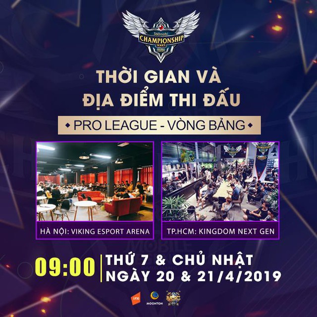 Ngày 20/4 - Khởi tranh vòng Pro League giải đấu 360mobi Championship Series Mùa 2 - Ảnh 3. Ngày 20/4 - Khởi tranh vòng Pro League giải đấu 360mobi Championship Series Mùa 2 - Ảnh 3.