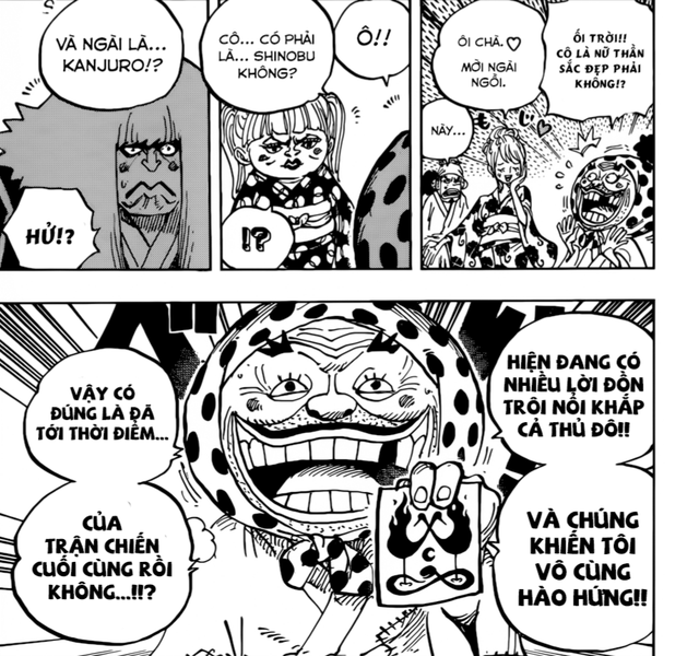 Spoiler One Piece Chap 940: Trong khi Luffy vẫn chăm chỉ luyện tập cách sử dụng haki vũ trang mới thì Big Mom đã tới trước nhà ngục - Ảnh 2.