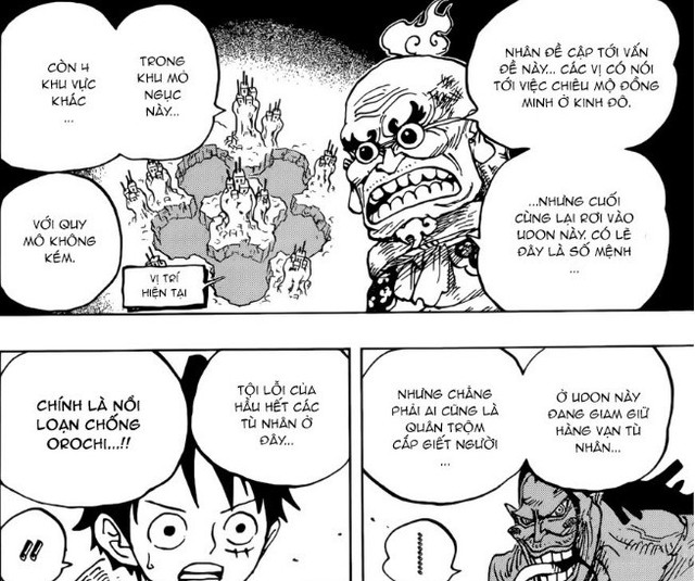 One Piece 940: Nhà tù mỏ đá chính là yếu huyệt của Kaido, nhóm Luffy đang toan tính phá tan nơi này - Ảnh 4.
