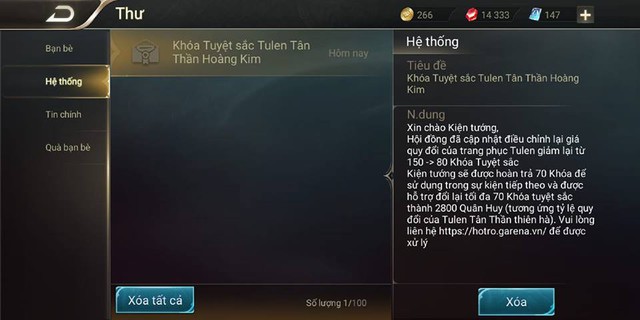 Liên Quân Mobile: Garena lập trình sai giá Tulen Hoàng Kim, Dân chơi mất oan đống tiền - Ảnh 5.