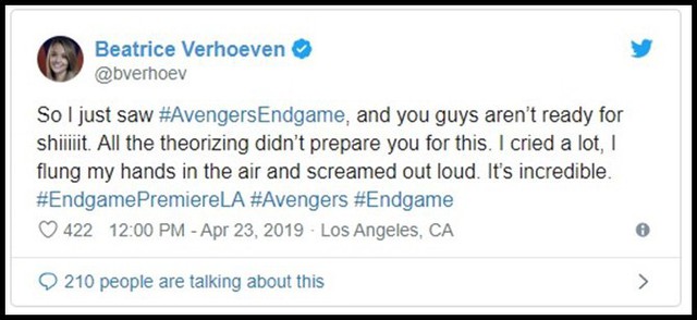 Avengers: Endgame- Cơn bão phản hồi đầu tiên bắt đầu đổ bộ công phá khắp mạng xã hội - Ảnh 13.