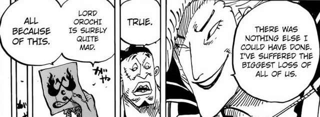 One Piece: Okiku có thể chính là Bao Kiếm Đỏ đã phản bội gia tộc Kozuki để phục vụ cho Tướng quân Orochi? - Ảnh 2.