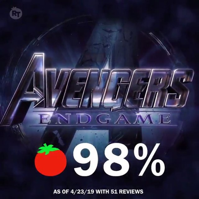 Avengers: Endgame- Bom tấn Marvel được 98% số điểm từ Rotten Tomatoes, thấp hơn Upin & Ipin chút xíu - Ảnh 2.