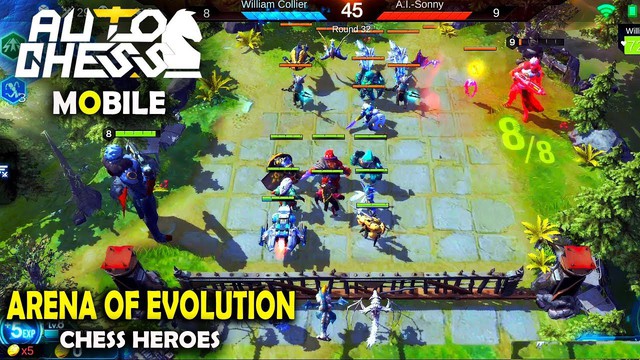 Trải nghiệm Arena of Evolution: Chess Heroes Game Auto Chess đối kháng trên mobile vừa ra mắt! - Ảnh 1.