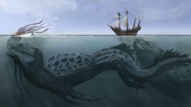 Kraken: Quái vật biển huyền thoại trong truyền thuyết Bắc Âu - Ảnh 1.