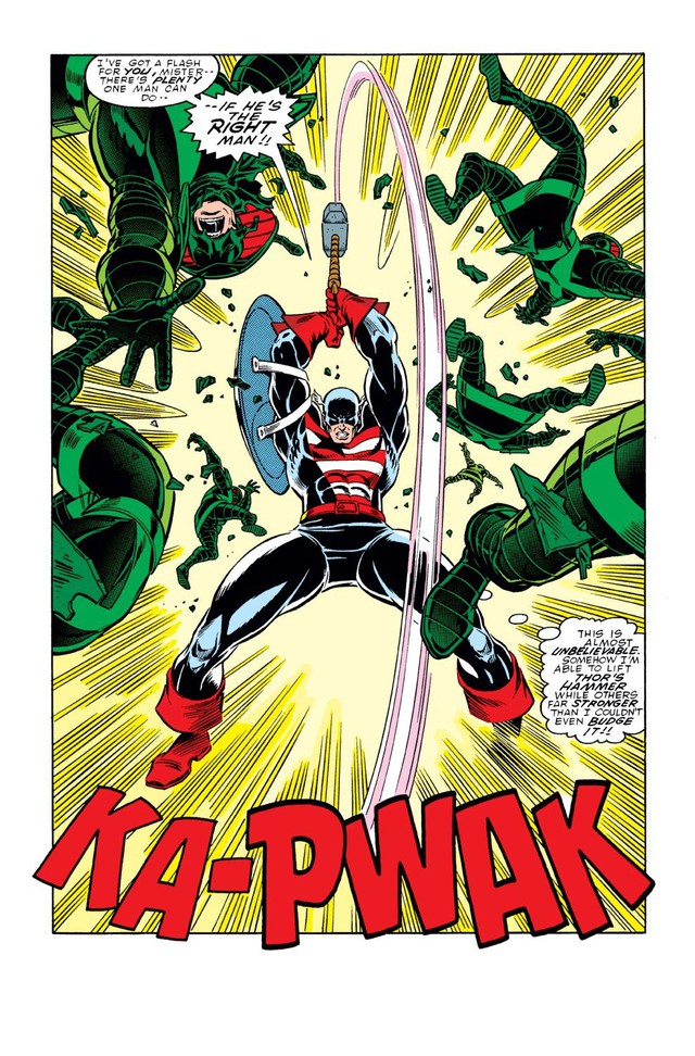 Avengers: Endgame - 3 lần Captain America đã nâng được Mjolnir trở thành Thần Sấm Mỹ - Ảnh 2.