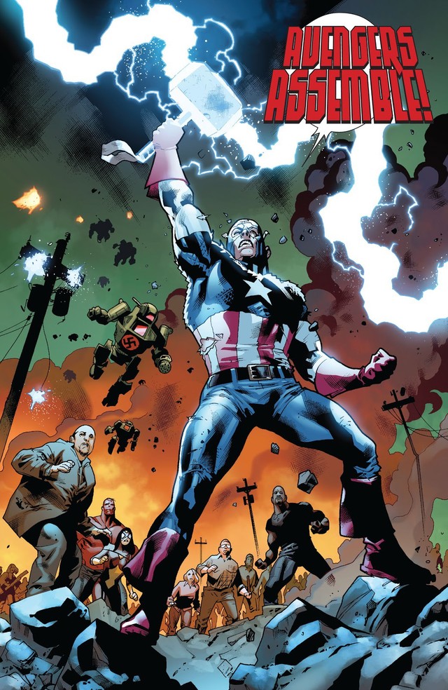 Avengers: Endgame - 3 lần Captain America đã nâng được Mjolnir trở thành Thần Sấm Mỹ - Ảnh 6.
