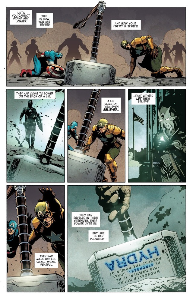 Avengers: Endgame - 3 lần Captain America đã nâng được Mjolnir trở thành Thần Sấm Mỹ - Ảnh 8.