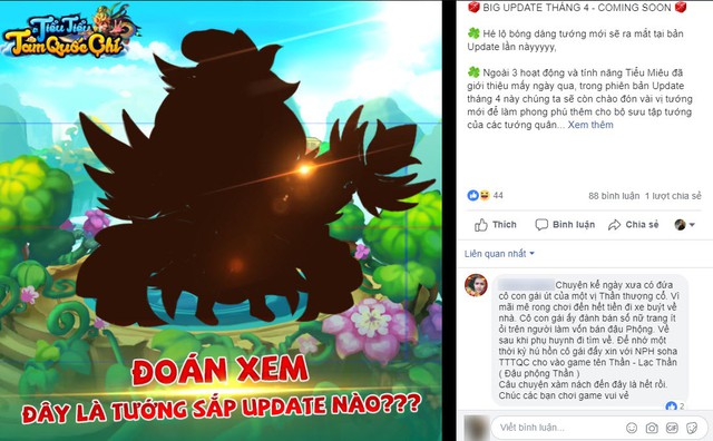 Tiểu Tiểu Tam Quốc Chí: Update tháng 3 vừa qua, Update tháng 4 lại tới, cộng đồng đồng loạt reo tên Lạc Thần - Ảnh 4. Tiểu Tiểu Tam Quốc Chí: Update tháng 3 vừa qua, Update tháng 4 lại tới, cộng đồng đồng loạt reo tên Lạc Thần - Ảnh 4.