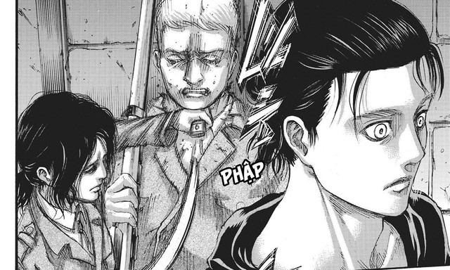 Attack On Titan: 3 lý do khiến Pieck dám đối mặt và chĩa súng đe dọa Eren Jeager cuối chap 115 - Ảnh 4. Attack On Titan: 3 lý do khiến Pieck dám đối mặt và chĩa súng đe dọa Eren Jeager cuối chap 115 - Ảnh 4.