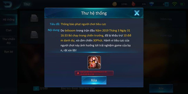 Tội AFK trong AOG bị phạt cấm chơi từ 30 phút tới 12 tiếng, game thủ Liên Quân Mobile thấy mà thèm - Ảnh 2.