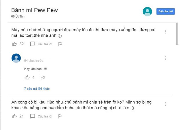 Hệ quả của dòng chia sẻ: Pewpew bị ném đá tới tấp, quán bánh mỳ bị kêu gọi rate 1 sao và vô số bình luận tiêu cực - Ảnh 2.