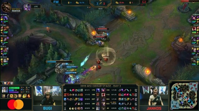LMHT - MSI 2019 Ngày 2: G2 Esports dễ dàng đánh bại Flash Wolves - Ảnh 2. LMHT - MSI 2019 Ngày 2: G2 Esports dễ dàng đánh bại Flash Wolves - Ảnh 2.