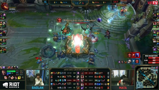 LMHT - Vòng bảng MSI 2019 ngày 2: Học đòi chơi Sona - Taric, SKT thua IG sau 16 phút, lập kỷ lục ê chề - Ảnh 5. LMHT - Vòng bảng MSI 2019 ngày 2: Học đòi chơi Sona - Taric, SKT thua IG sau 16 phút, lập kỷ lục ê chề - Ảnh 5.