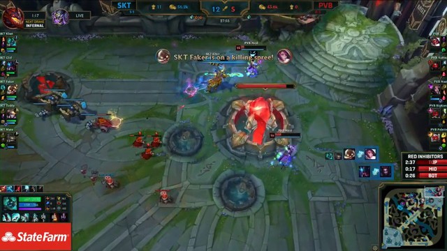 LMHT - Vòng bảng MSI 2019 ngày 2: Thua tan tác SKT T1, Chiến công đầu tại MSI 2019 vẫn là ước mơ xa xỉ với Phong Vũ Buffalo - Ảnh 6. LMHT - Vòng bảng MSI 2019 ngày 2: Thua tan tác SKT T1, Chiến công đầu tại MSI 2019 vẫn là ước mơ xa xỉ với Phong Vũ Buffalo - Ảnh 6.