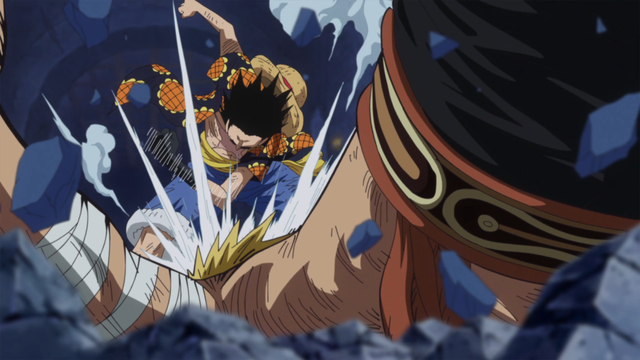 One Piece: Bá đạo như Luffy Mũ Rơm, hạ gục đối thủ chỉ bằng một cú đấm một phát chết luôn - Ảnh 2.