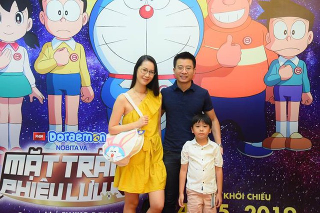 Gia đình dàn sao Việt hào hứng khám phá Mặt Trăng cùng Doraemon và những người bạn - Ảnh 9.
