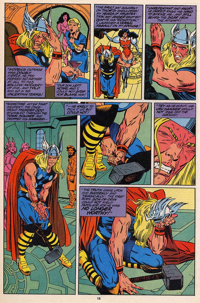 Không giống Avengers: Endgame, phiên bản Thor bụng phệ không hề xứng đáng để nâng được búa thần Mjolnir - Ảnh 6.