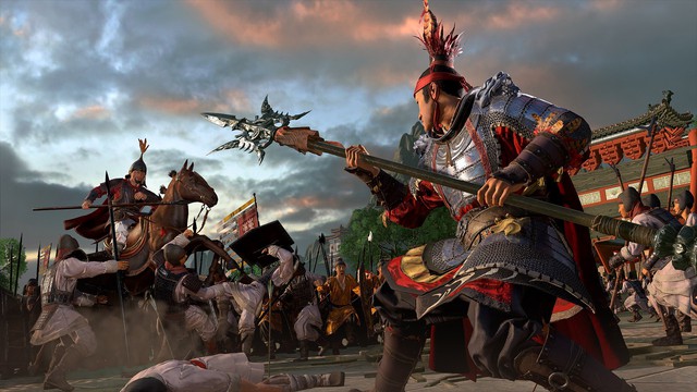 Total War: Three Kingdoms - Chiến thần Lữ Bố một mình chống lại 2,000 dễ như ăn cháo - Ảnh 2.