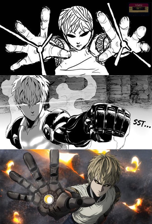 So sánh nét vẽ One Punch Man phiên bản gốc, manga và anime: Có thay đổi gì khác biệt? - Ảnh 2.