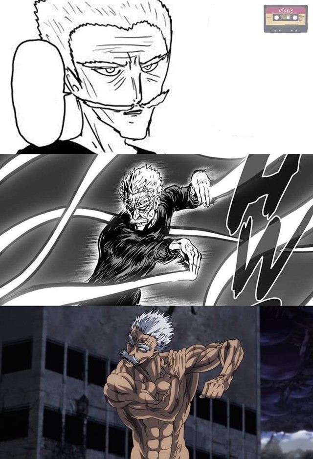 So sánh nét vẽ One Punch Man phiên bản gốc, manga và anime: Có thay đổi gì khác biệt? - Ảnh 3.