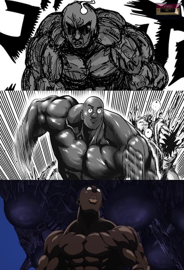 So sánh nét vẽ One Punch Man phiên bản gốc, manga và anime: Có thay đổi gì khác biệt? - Ảnh 7.