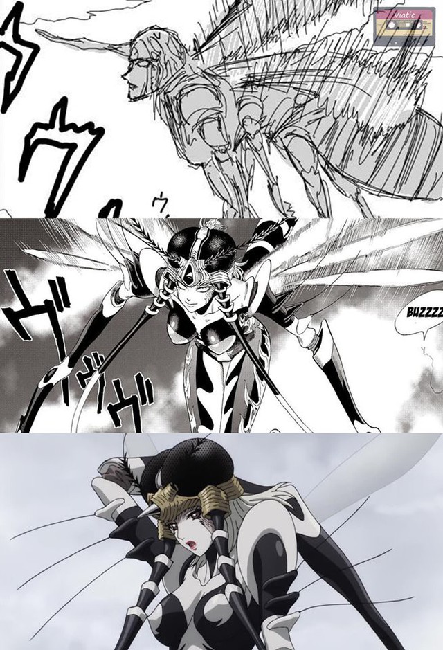 So sánh nét vẽ One Punch Man phiên bản gốc, manga và anime: Có thay đổi gì khác biệt? - Ảnh 22.