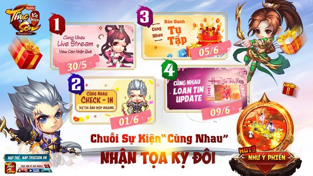 Thục Sơn Kỳ Hiệp Mobile phát miễn phí Kỵ Đôi 100 TRIỆU cho tất cả các server, bắt đầu từ hôm nay! - Ảnh 1.