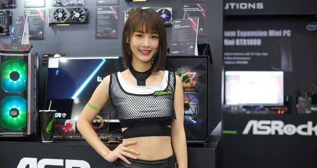 Một vòng các em gái xinh đẹp tại Computex 2019: Chỉ muốn ngắm mãi không về - Ảnh 19.