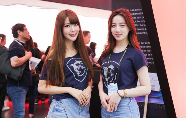 Một vòng các em gái xinh đẹp tại Computex 2019: Chỉ muốn ngắm mãi không về - Ảnh 16.