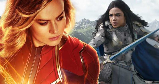 Captain Marvel và Valkyrie sẽ là cặp đôi đồng tính đầy mặn nồng trong vũ trụ Marvel? - Ảnh 1.