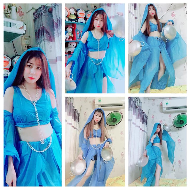 Quặn ruột với đặc sản cosplay cây nhà lá vườn của game thủ Việt: Áo mưa, túi nilon vẫn đẹp lung linh - Ảnh 25.