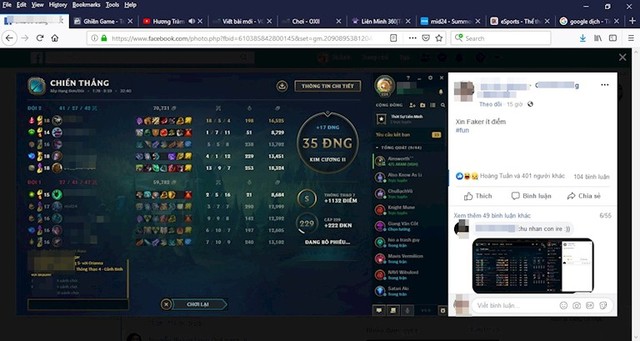 LMHT: Sang rank Việt, Faker ăn no hành và bất lực không thể gánh nổi team - Ảnh 2. LMHT: Sang rank Việt, Faker ăn no hành và bất lực không thể gánh nổi team - Ảnh 2.