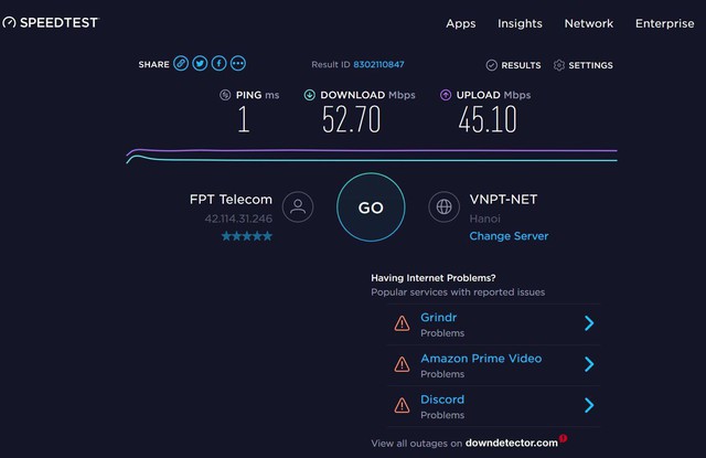 Game thủ Việt đua nhau test tốc độ mạng mới: Người thì gần 100Mbps, kẻ chỉ hơn 50Mbps cùng giá 250k - Ảnh 8.