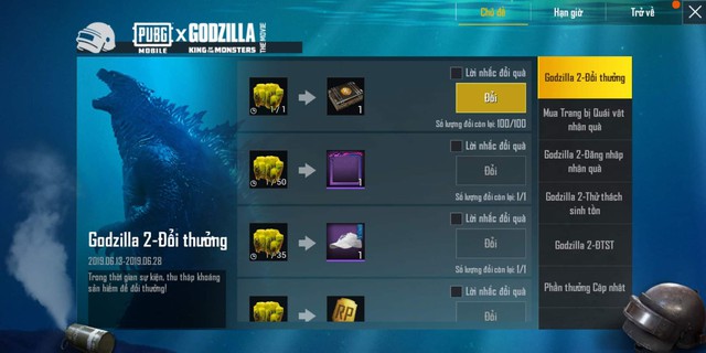 PUBG Mobile VN bản 0.13 chính thức ra mắt: Mode 4v4, event Godzilla, tăng cường chống Hack,... - Ảnh 3.