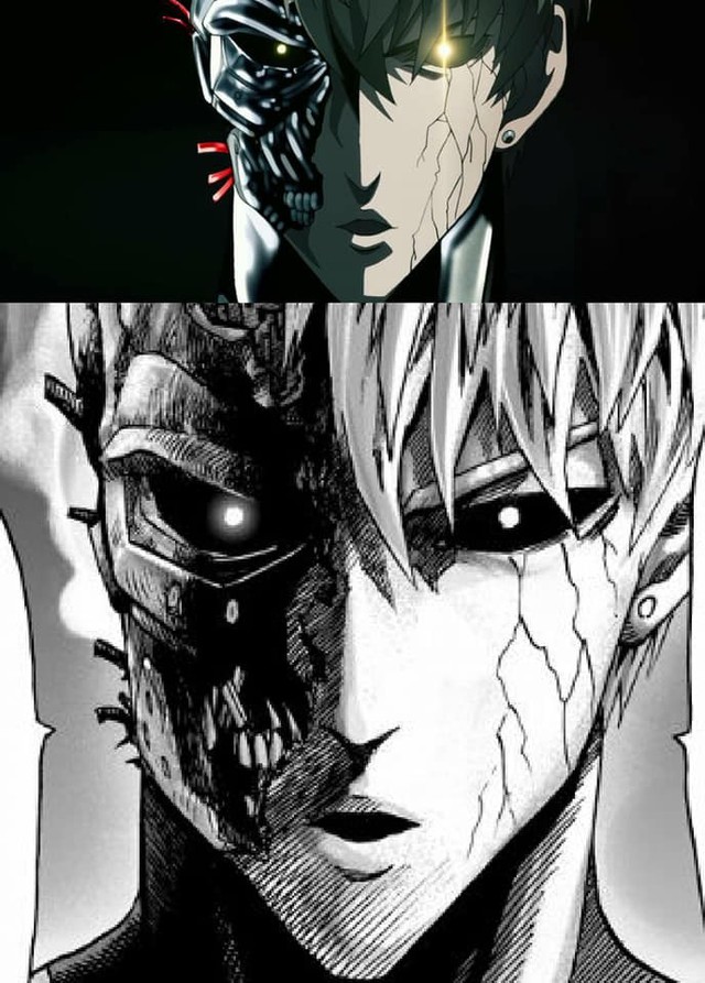 One-Punch Man: So độ ngầu của Genos trong trận chiến với người máy G4 ở phiên bản Anime và Manga - Ảnh 14.