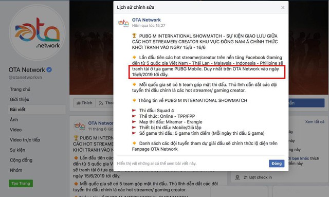 VNG chính thức lên tiếng về việc khoá các tài khoản tham dự PUBG M International Showmatch - Ảnh 1.