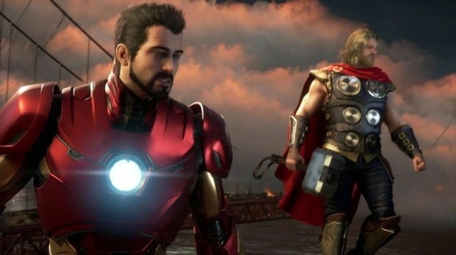 Ngập mặt trong gạch đá, nhà sản xuất vẫn nhất quyết không thay đổi tạo hình các siêu anh hùng trong Marvels Avengers - Ảnh 5.